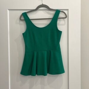 Green peplum top 💚​​​​​​​​​​​